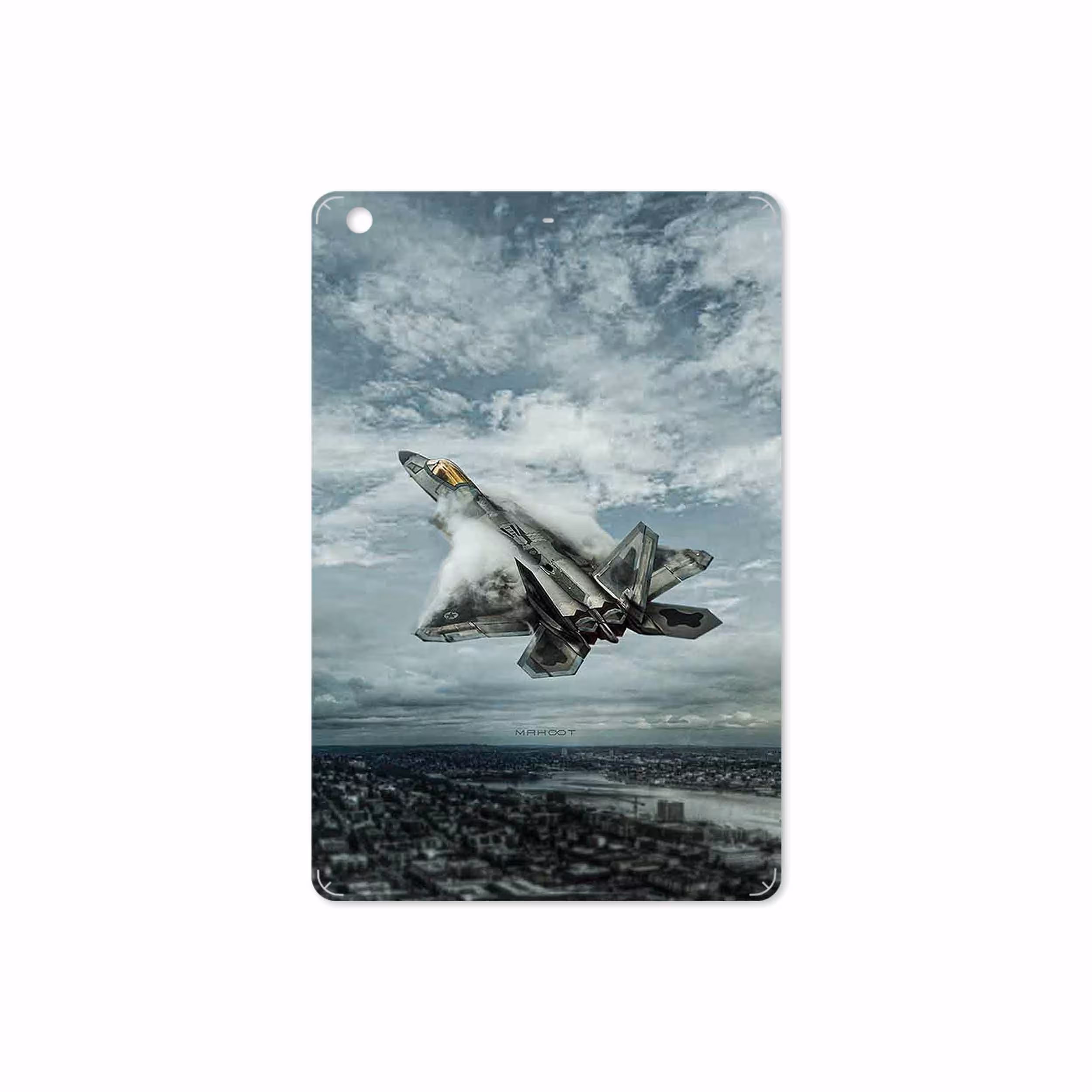 برچسب پوششی ماهوت مدل F-22 Raptor مناسب برای تبلت اپل iPad mini 2 2013 A1489