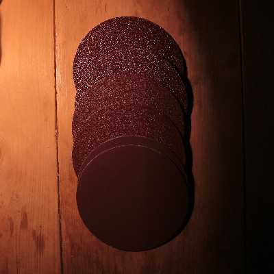 سنباده پشت کرکی مدل P006 بسته 6 عددی