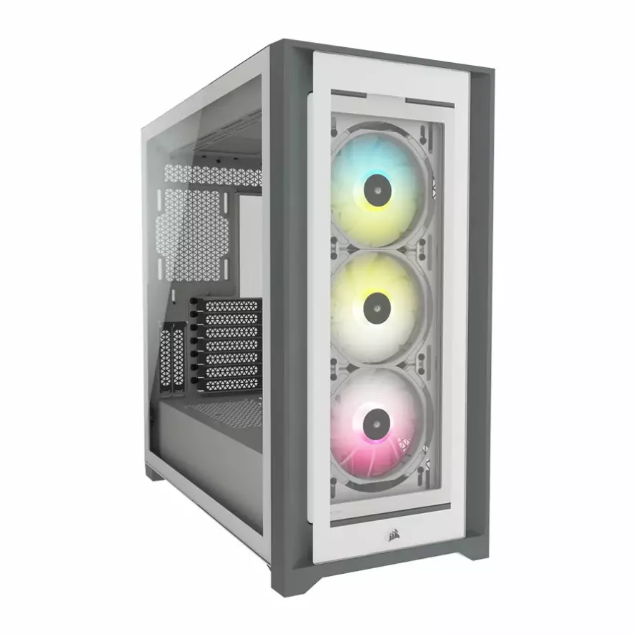 کیس کورسیر iCUE 5000X RGB White