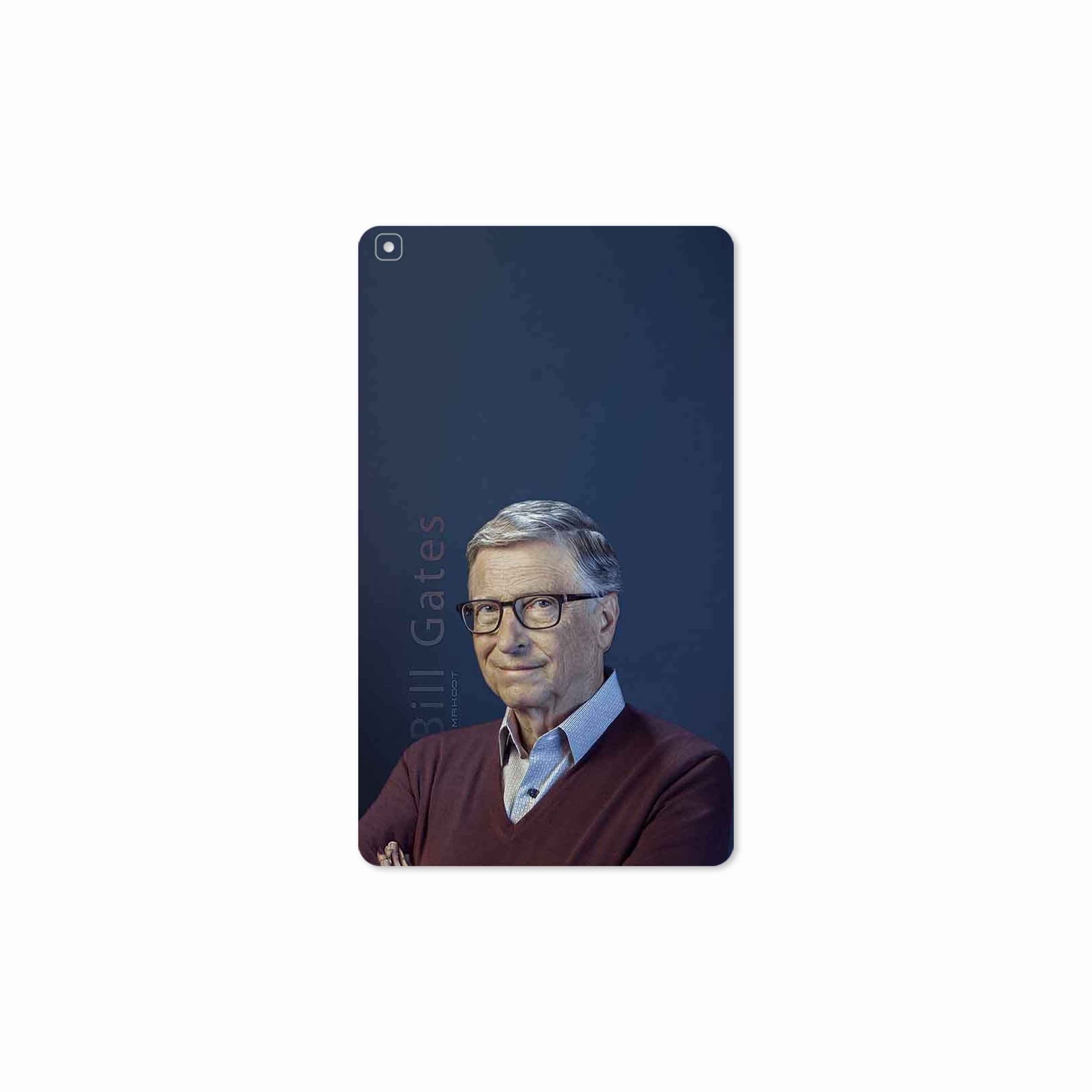 برچسب پوششی ماهوت مدل Bill Gates مناسب برای تبلت سامسونگ Galaxy Tab A 8.0 2019 T290