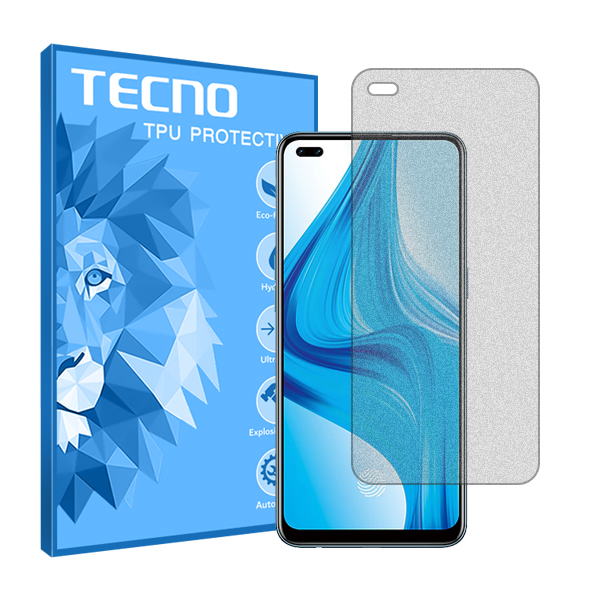 گلس اوپو F17 Pro مدل هیدروژلی مات برند تکنو کد S