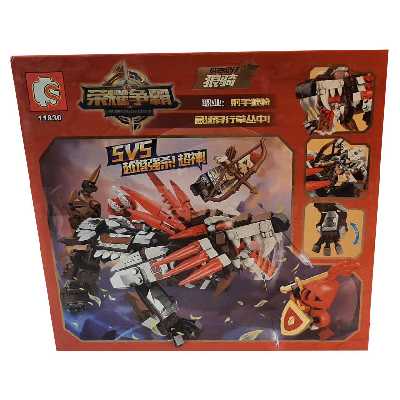 ساختنی سمبو بلاک مدل دایناسور