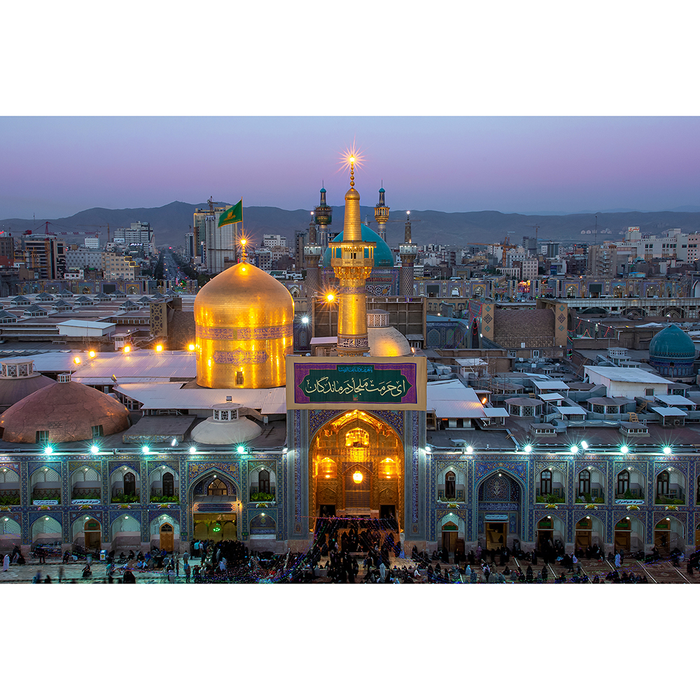 تابلو شاسی مدل عکس حرم مطهر امام رضا علیه السلام 