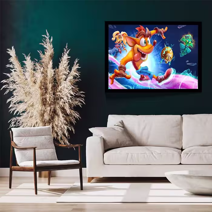 تابلو مدل crash bandicoot کد F-11040