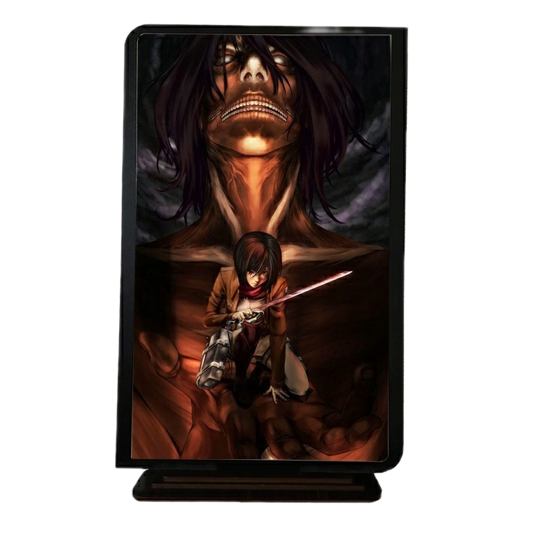 تابلو شاسی رومیزی طرح انیمه Attack on Titan