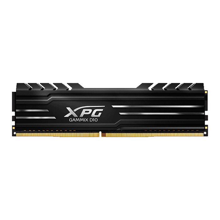 قیمت و خرید حافظه رم دسکتاپ تک کاناله XPG مدلGAMMIX D10 DDR4 16GB 2666MHz مشکی