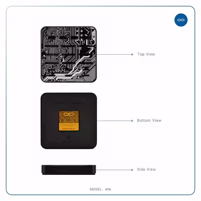 نظم دهنده فضای ذخیره سازی ماهوت مدل Black-Printed-Circuit-Board-496
