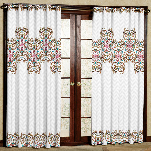 پرده مخمل پانچی کد 5847 سایز 280x140 سانتی متر