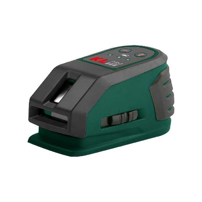 دستگاه اندازه گیری لیزری قرمز Kllzr118 2 لیزر خط هم ترازی افقی و عمودی حرفه ای KLPRO