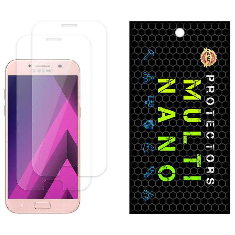 محافظ صفحه نمایش مولتی نانو مدل X-S2N مناسب برای گوشی موبایل سامسونگ Galaxy A3 2017 بسته دو عددی | کالا برتری