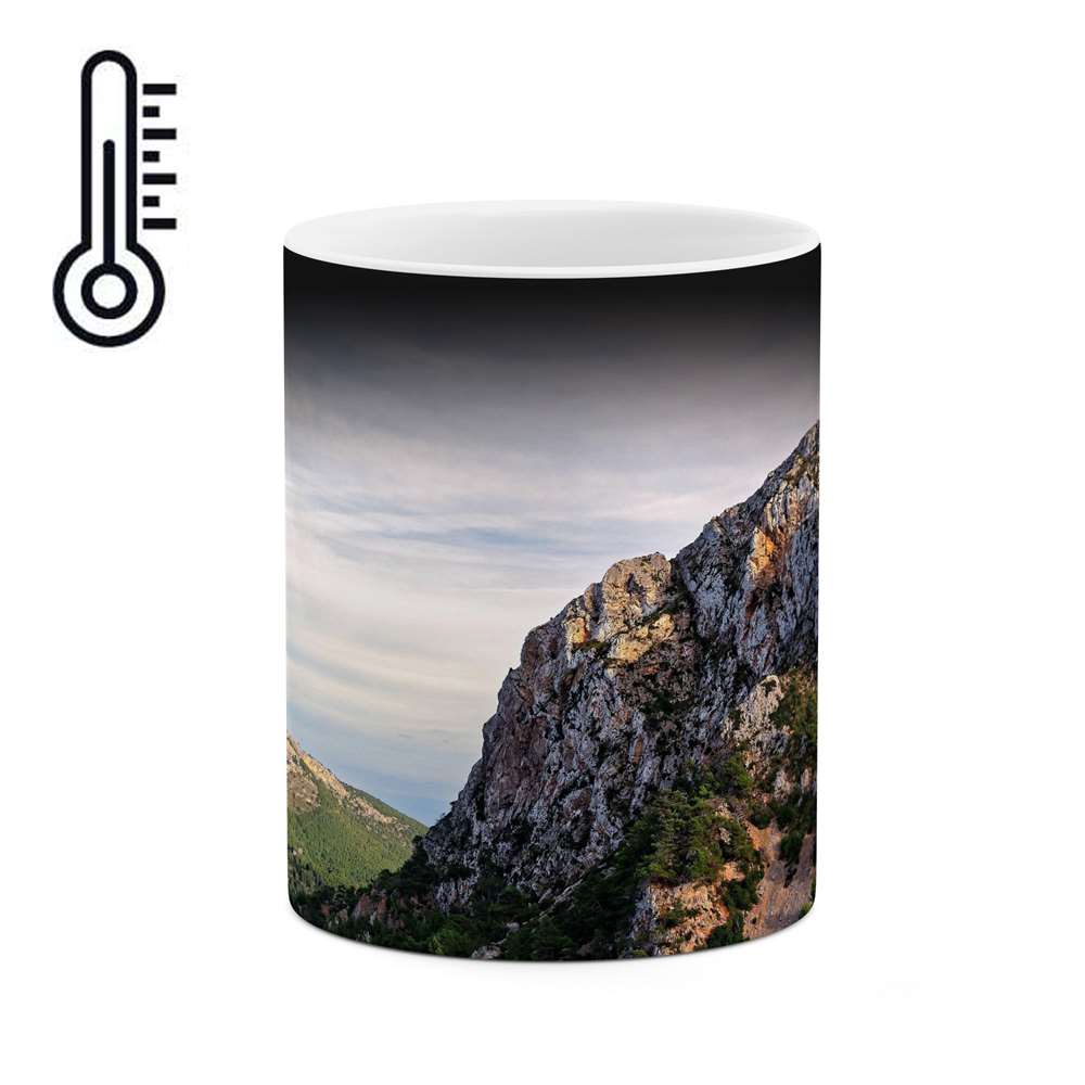 ماگ حرارتی طرح منظره رویایی و زیبا  مدل mgph14660