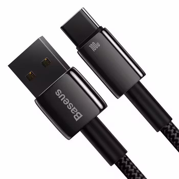 کابل USB به USB-C باسئوس مدل Tangstan New Pack طول 2 متر