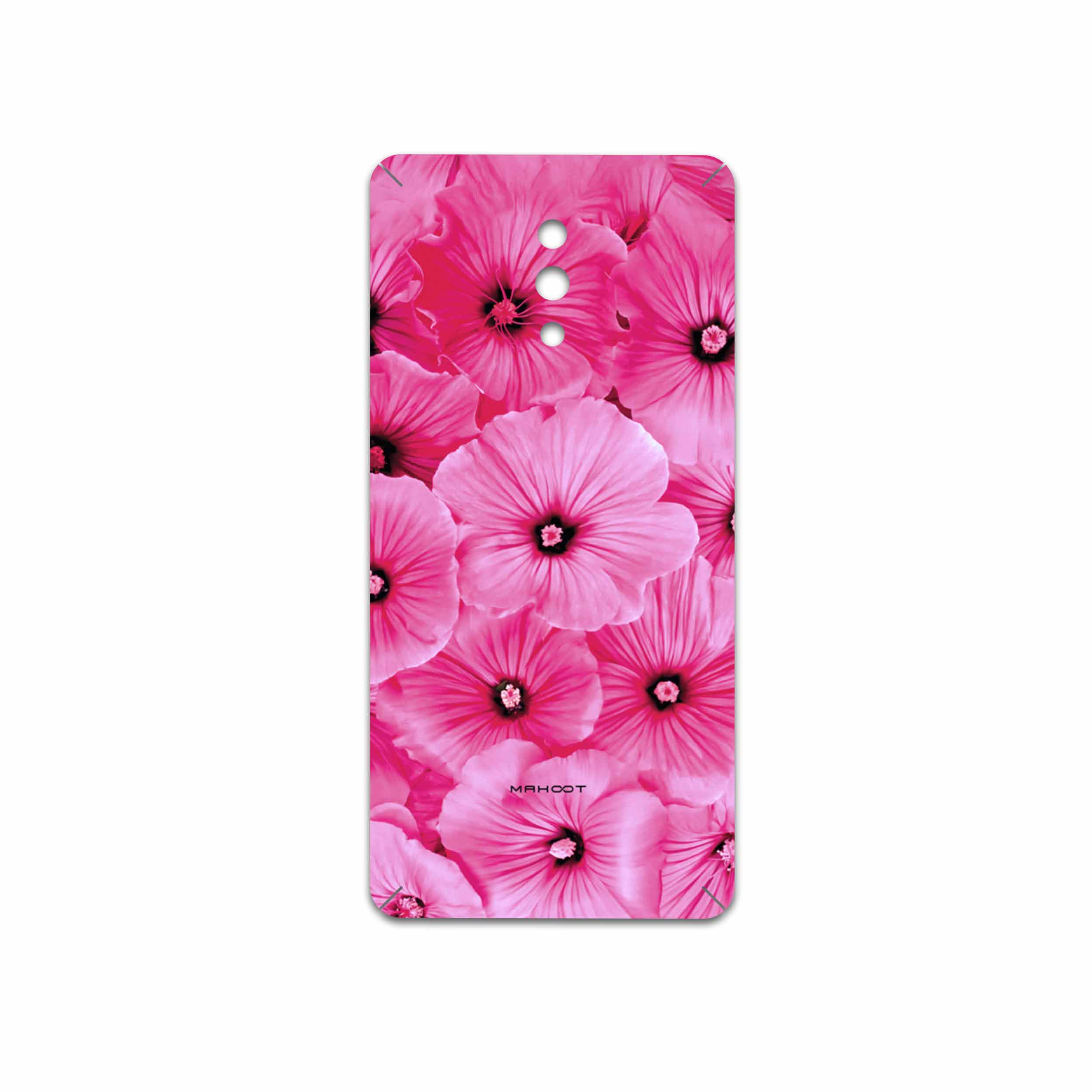 برچسب پوششی ماهوت مدل Pink-Flower مناسب برای گوشی موبایل اپو RENO 10X