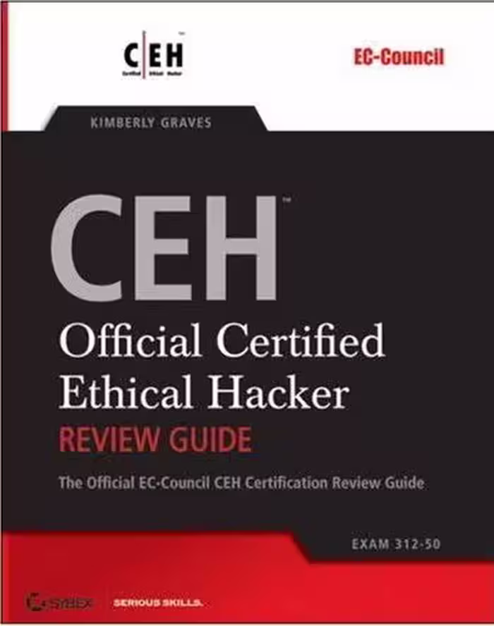 خرید و دانلود نسخه کامل کتاب CEH Official Certified Ethical Hacker Review Guide Exam 312-50