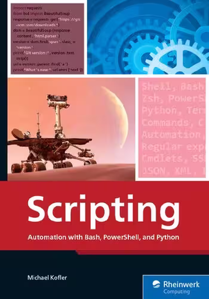 خرید و دانلود نسخه کامل کتاب Scripting: Automation with Bash, PowerShell, and Python