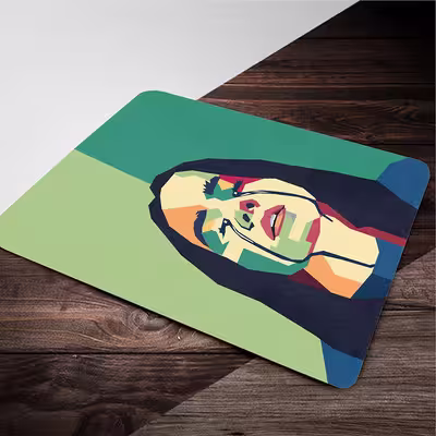 ماوس پد طرح Billie Eilish کد 3288