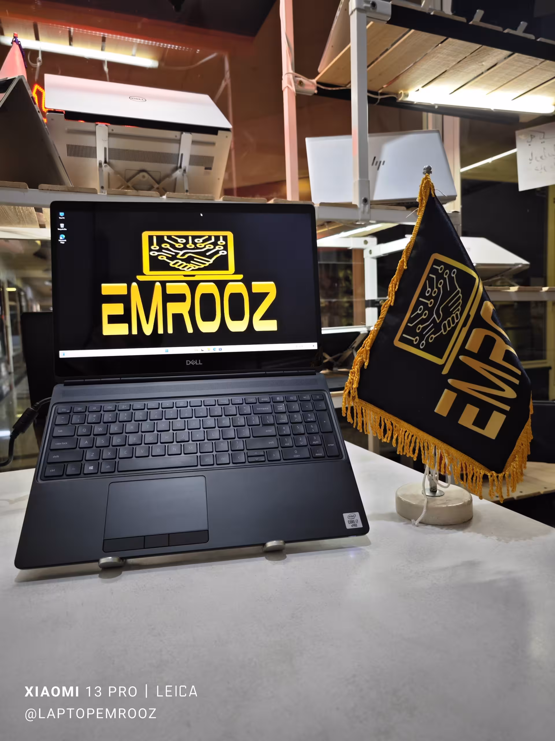 لپ تاپ Dell مدل Precision 7550