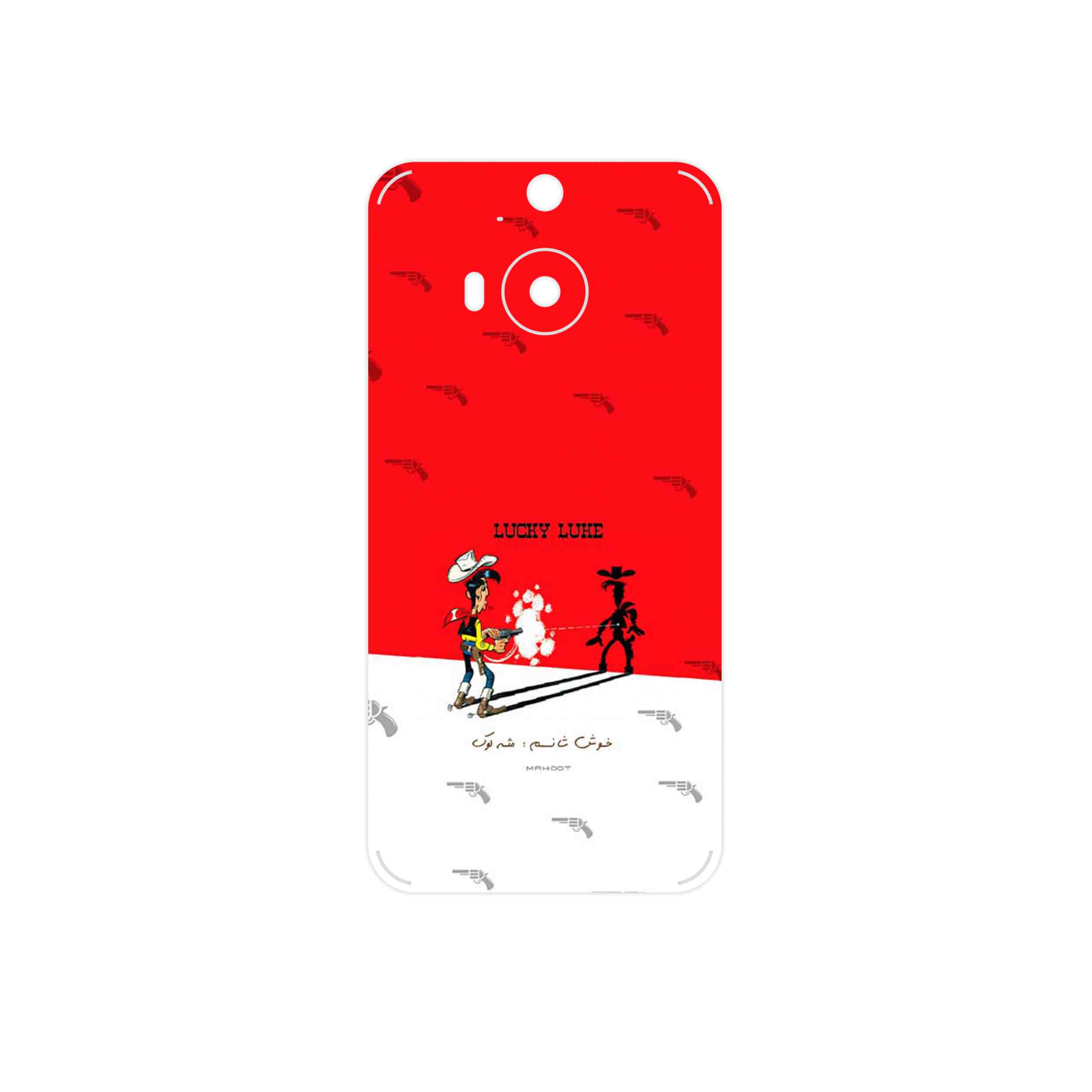 برچسب پوششی ماهوت مدل Lucky Luke مناسب برای گوشی موبایل اچ تی سی One M9