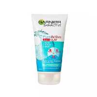 پاک کننده صورت گارنیر مدل 3 منظوره Pure Active حجم 150 میلی لیتر