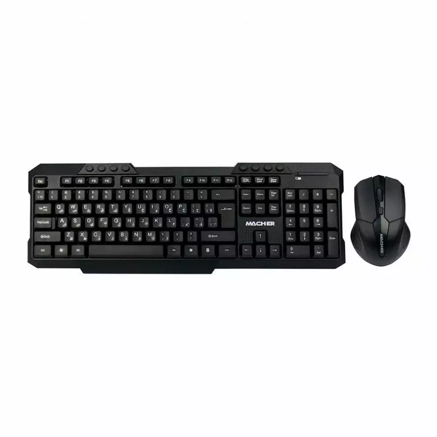 کیبورد و موس بی سیم مچر MR 415
