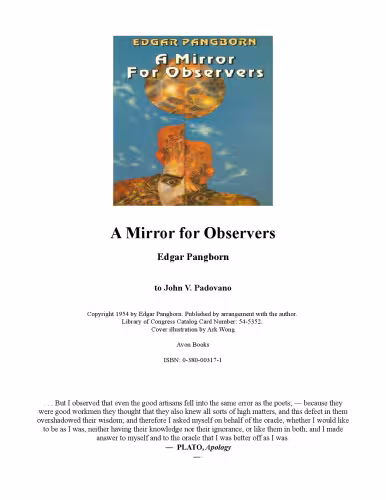 خرید و دانلود نسخه کامل کتاب Mirror for Observers