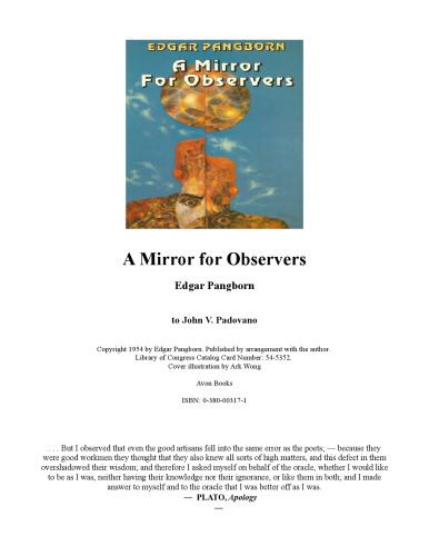 خرید و دانلود نسخه کامل کتاب Mirror for Observers