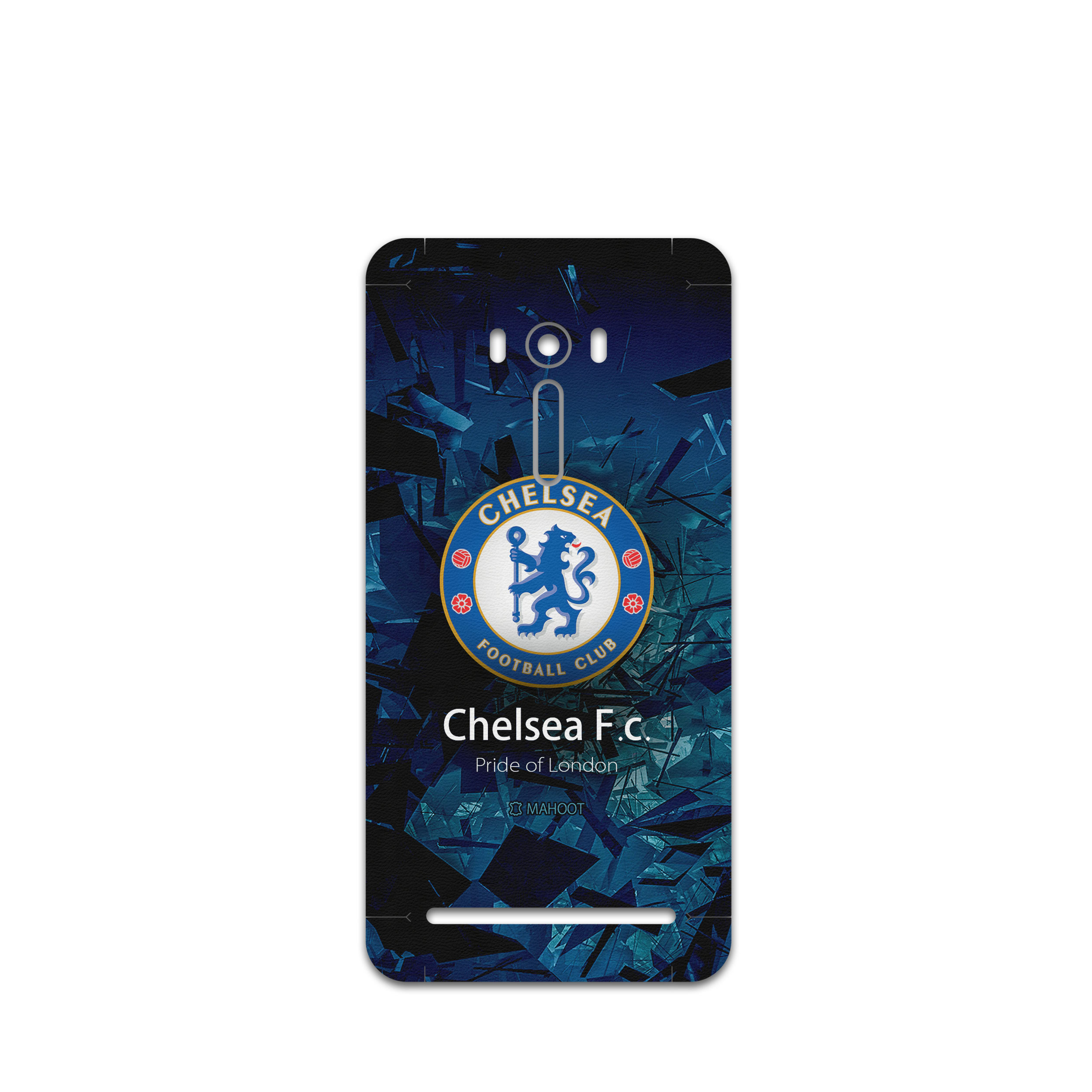 برچسب پوششی ماهوت مدل Chelsea-FC مناسب برای گوشی موبایل ایسوس ZenFone Selfie