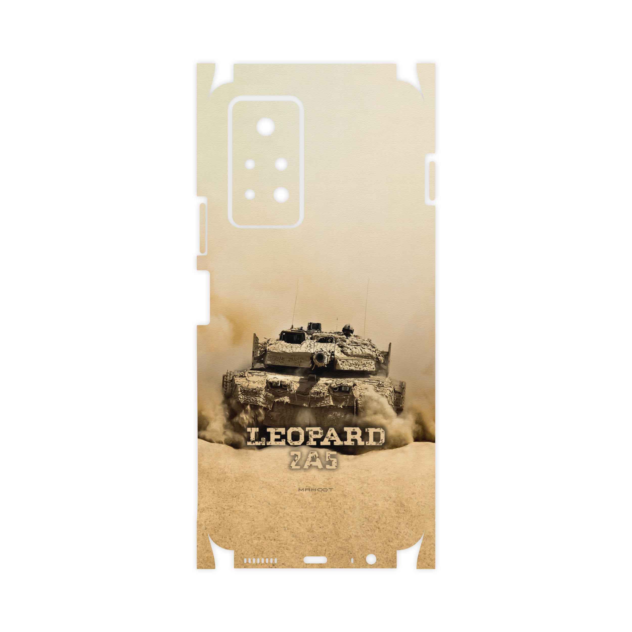 برچسب پوششی ماهوت مدل Leopard-2A5-tank-FullSkin مناسب برای گوشی موبایل اینفینیکس Note 11 Pro