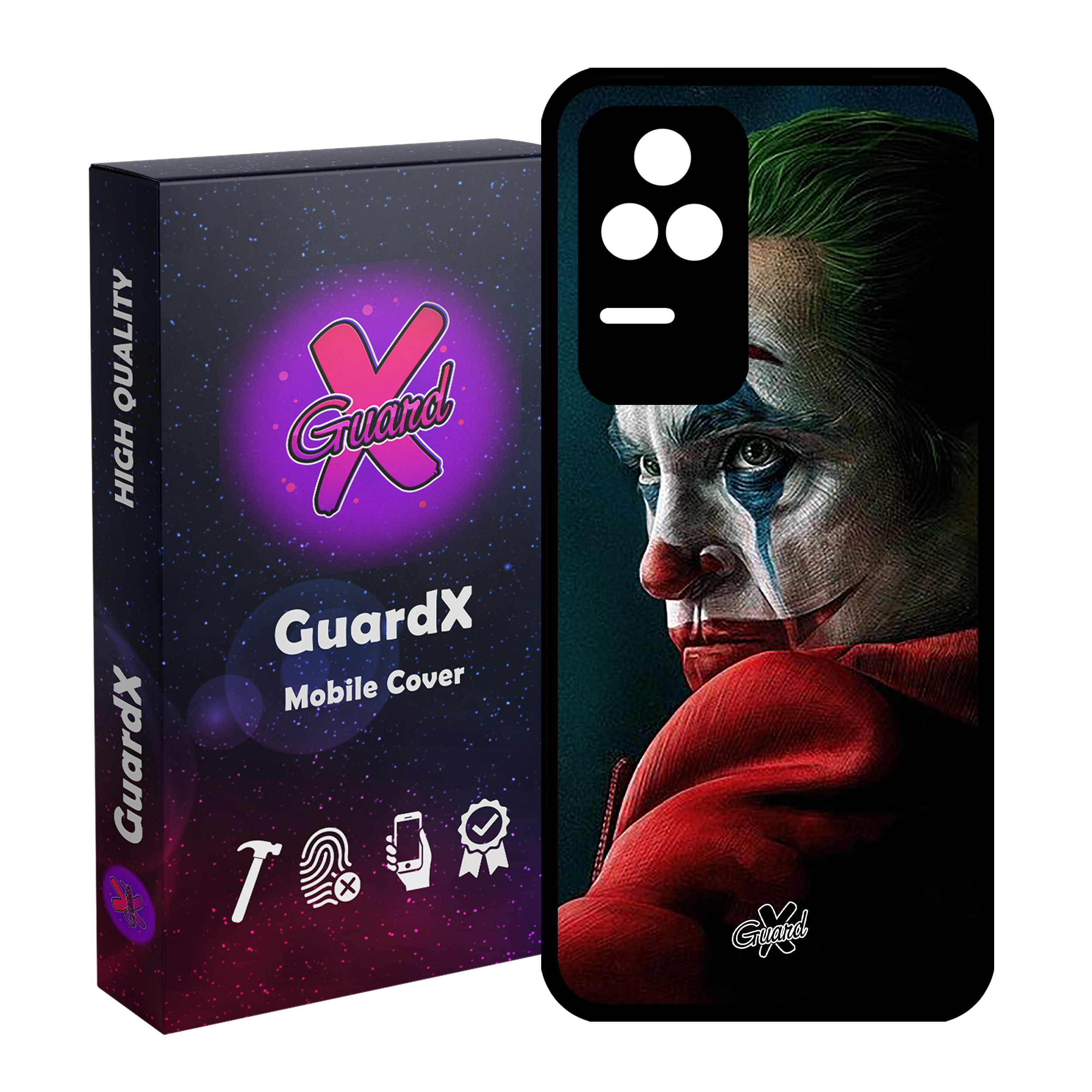 کاور گارد ایکس طرح Joker مدل Glass10121 مناسب برای گوشی موبایل شیائومی Poco F4/Redmi K40S
