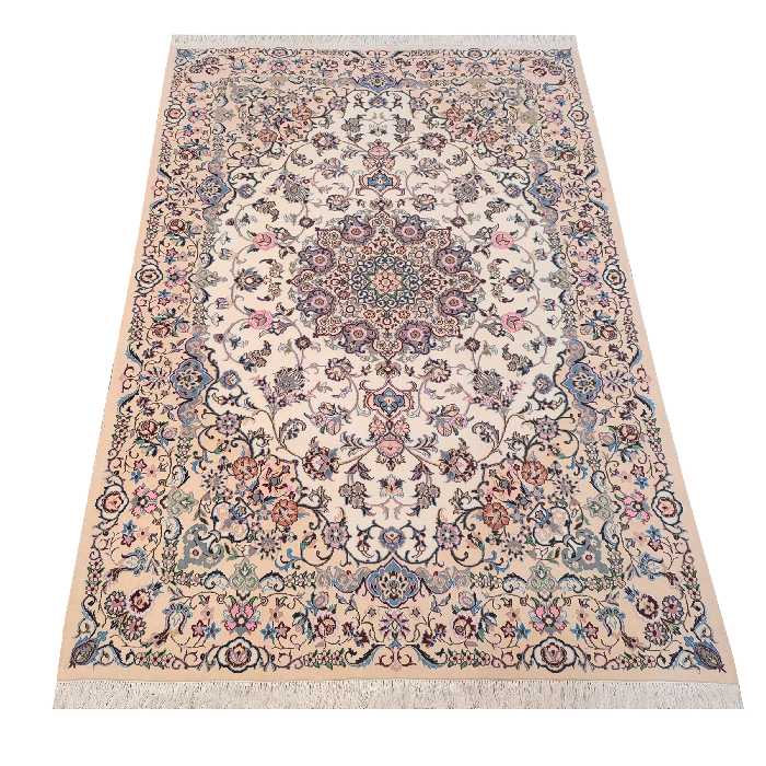 فرش دستباف چهارمتری مدل نایین