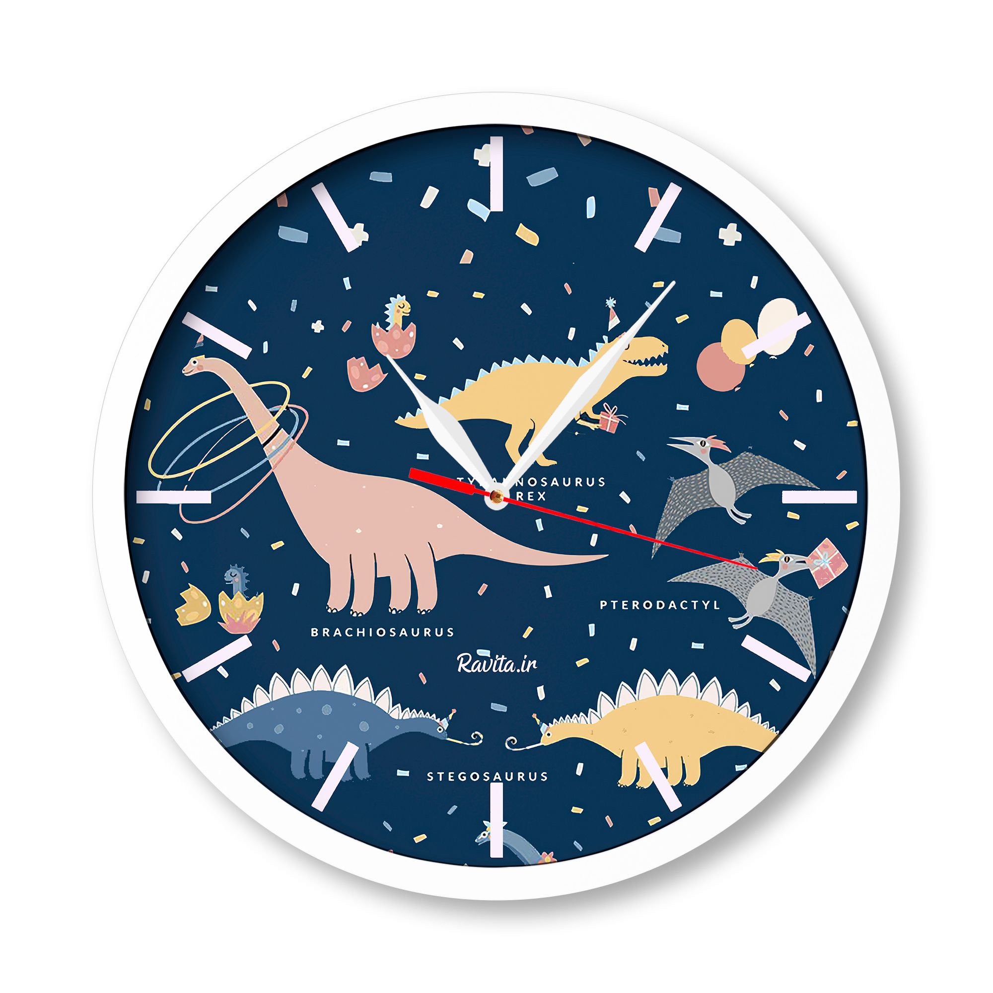 ساعت‌های دیواری راویتا طرح دایناسورها 2018