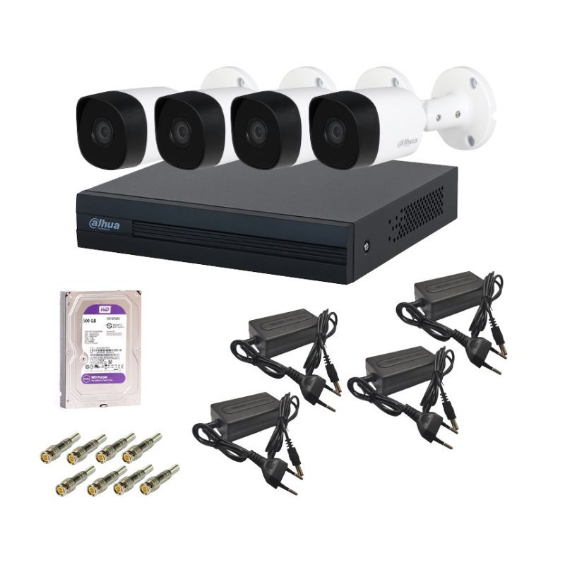 مشخصات، قیمت و خرید سیستم امنیتی داهوا مدل 1B04B2A21HDDBNCPOWER