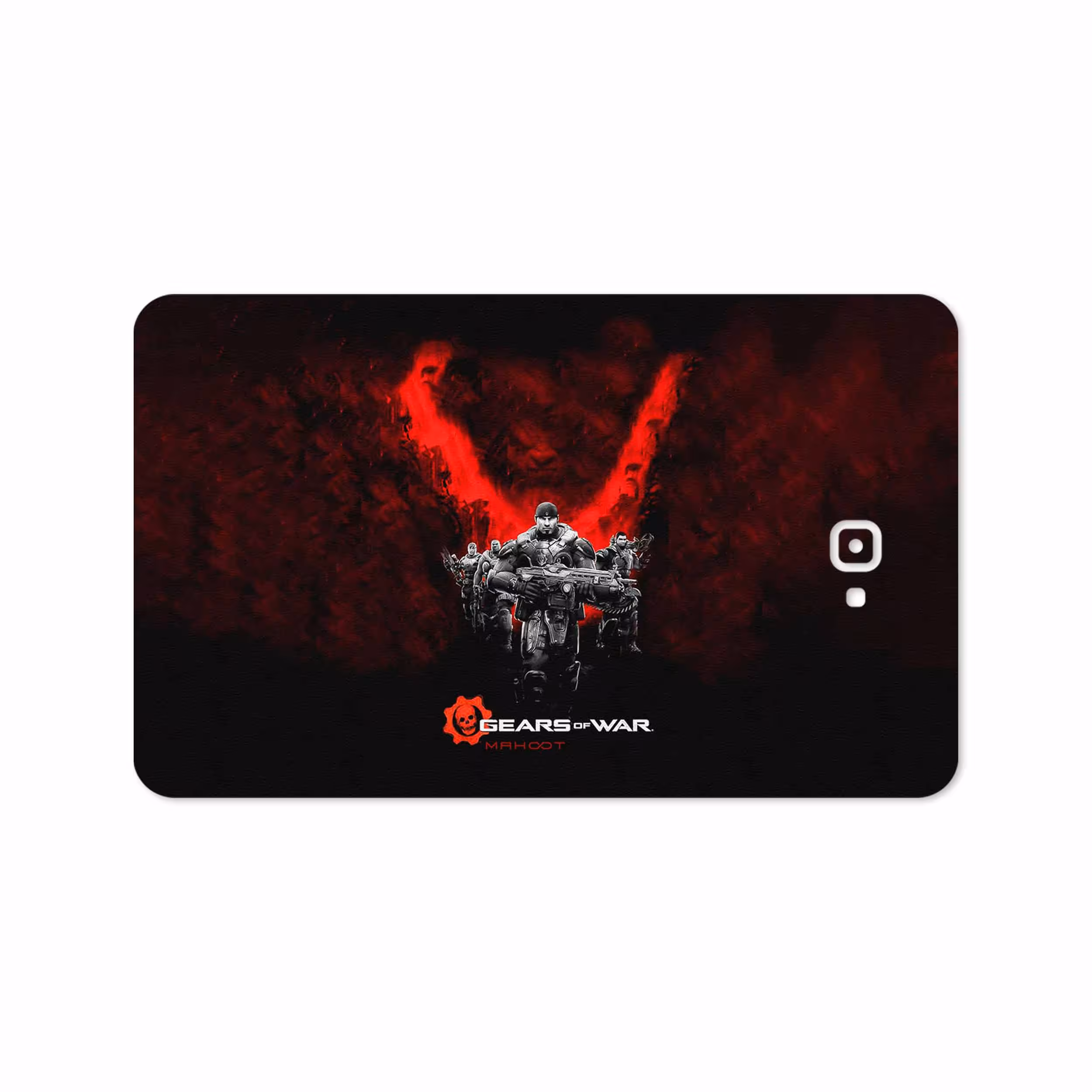 برچسب پوششی ماهوت مدل Gears-Of-War-Game مناسب برای تبلت سامسونگ Galaxy Tab A 10.1 2016 T585