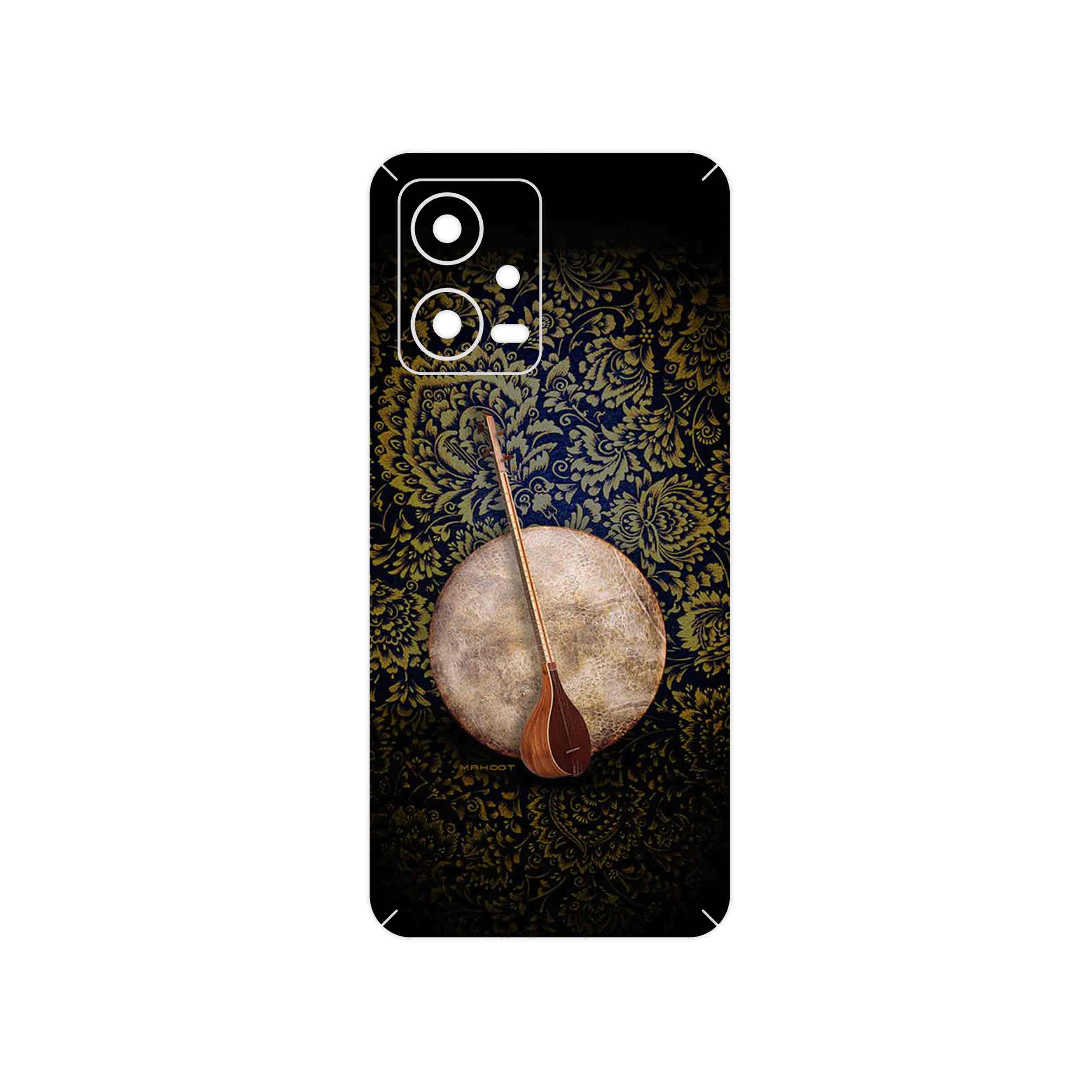 برچسب پوششی ماهوت مدل Setar_Daf_Instruments مناسب برای گوشی موبایل شیائومی Poco X5