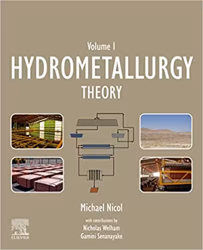 خرید و دانلود نسخه کامل کتاب Hydrometallurgy: Theory -   Pdf