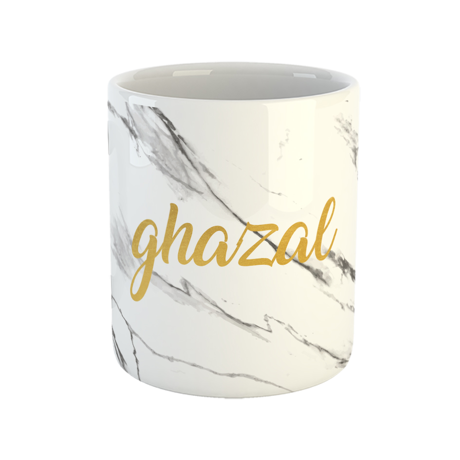 ماگ طرح مرمر مدل غزل