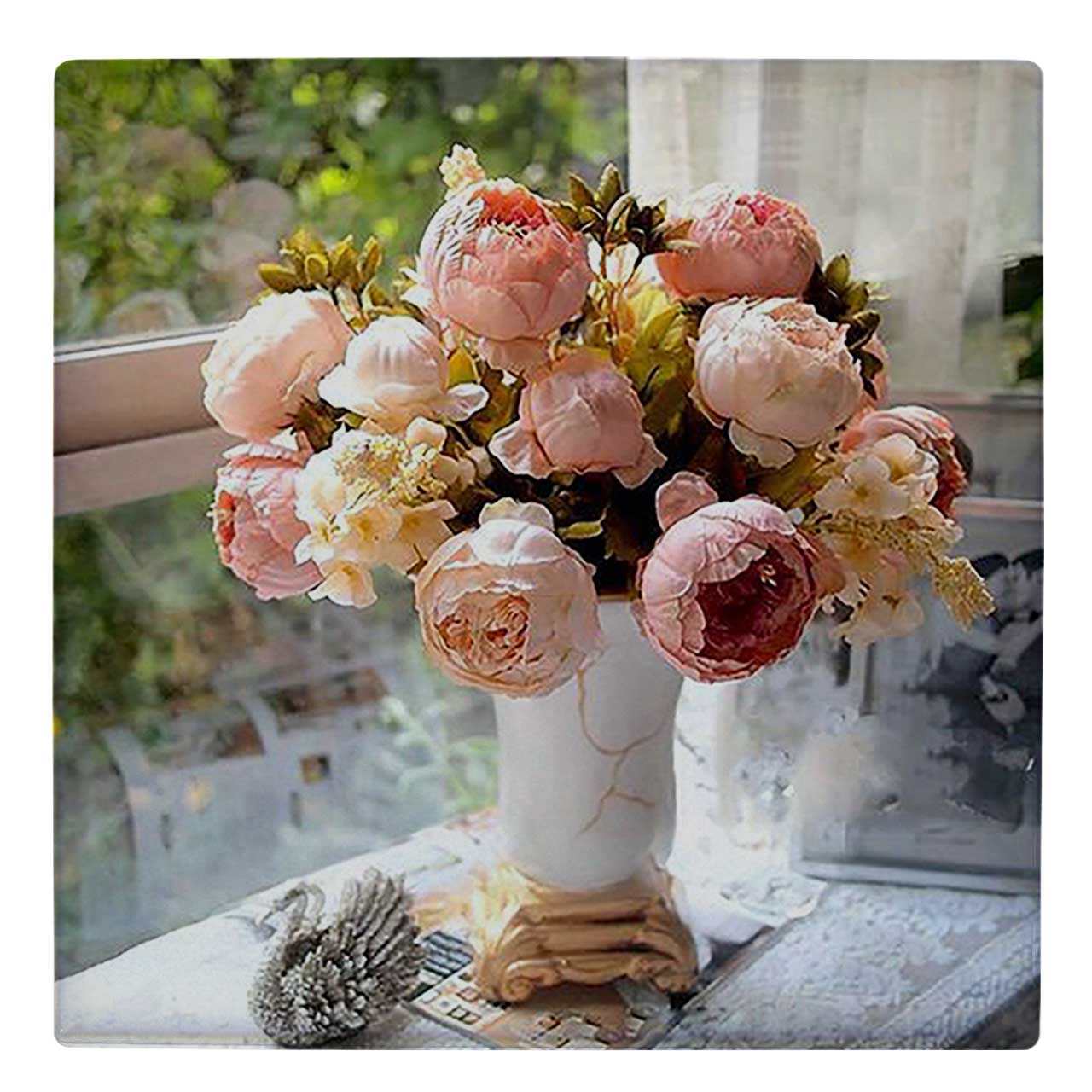  کاشی کارنیلا طرح گل های رز کد wk286