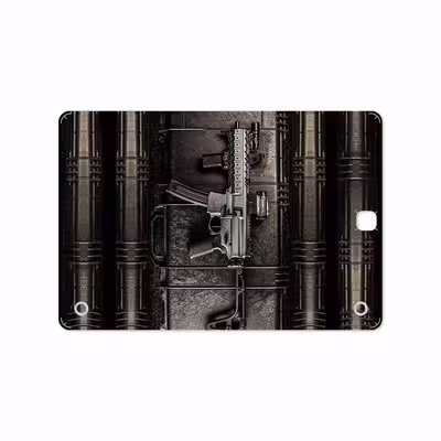 برچسب پوششی ماهوت مدل Gun مناسب برای تبلت سامسونگ Galaxy Tab A 9.7 2015 T550