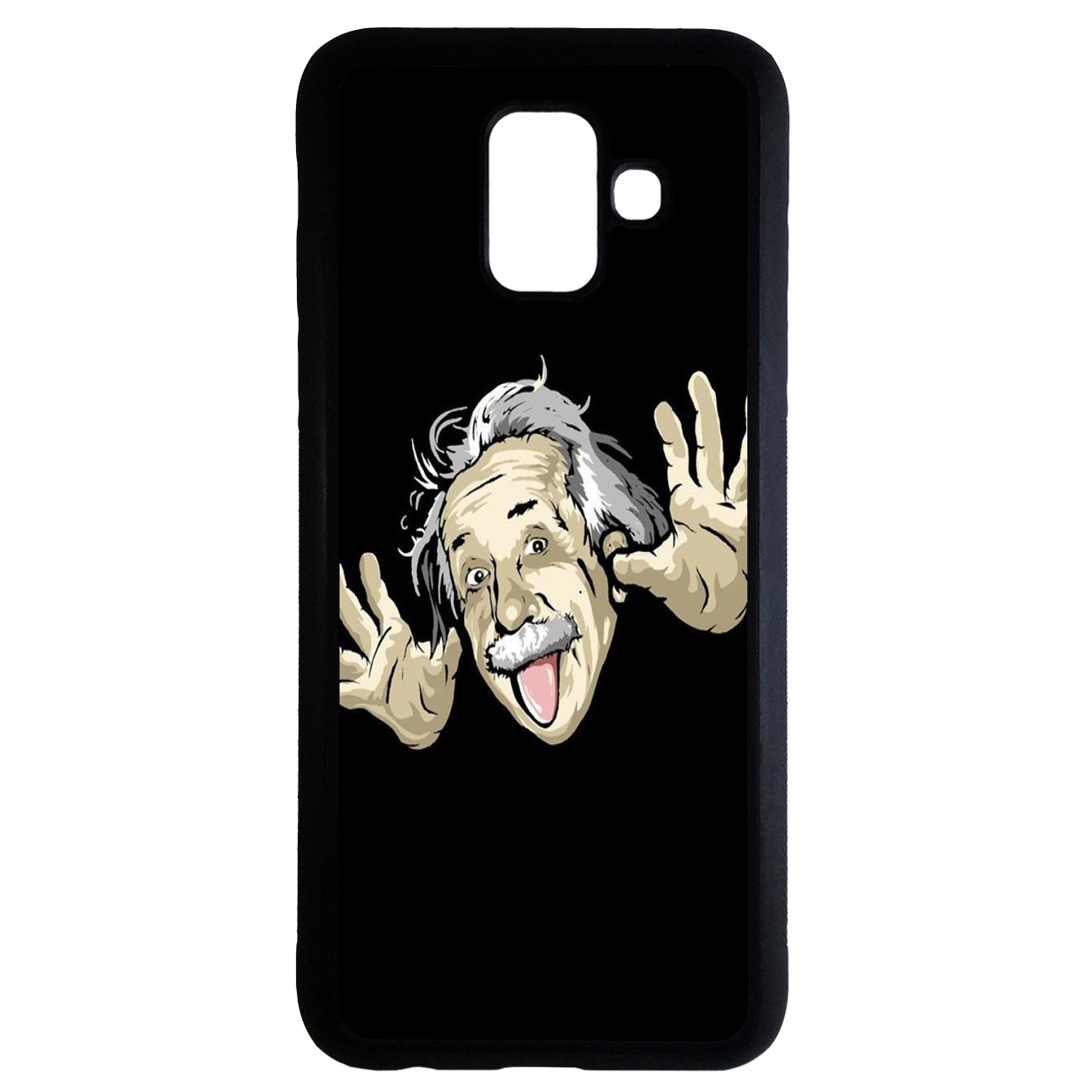 کاور طرح انیشتین کد 9582 مناسب برای گوشی موبایل سامسونگ galaxy j6 2018