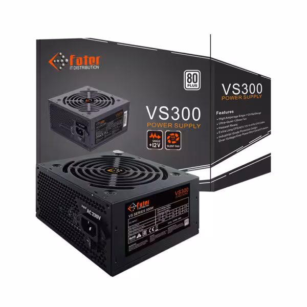 پاور کامپیوتر 300 وات فاطر مدل Fater VS300 80Plus