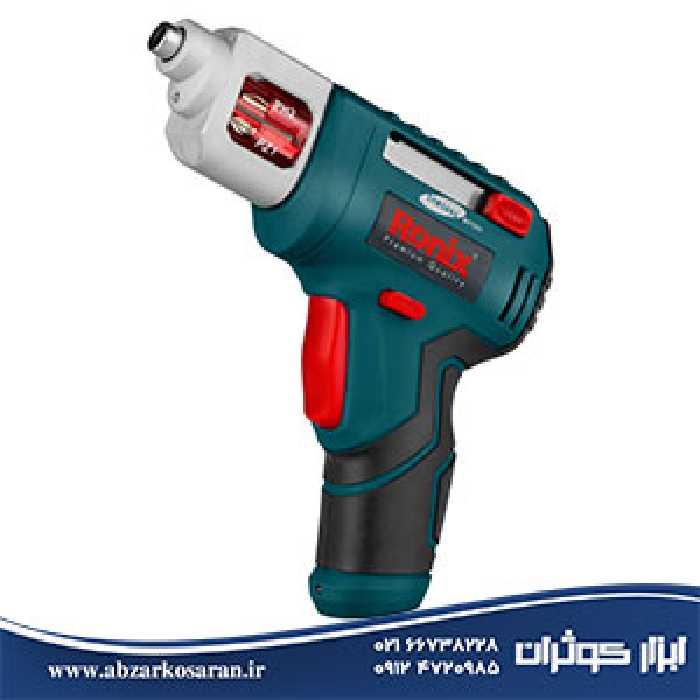 پیچ گوشتی شارژی مشتی 3/6 ولت Ronix مدل 8505