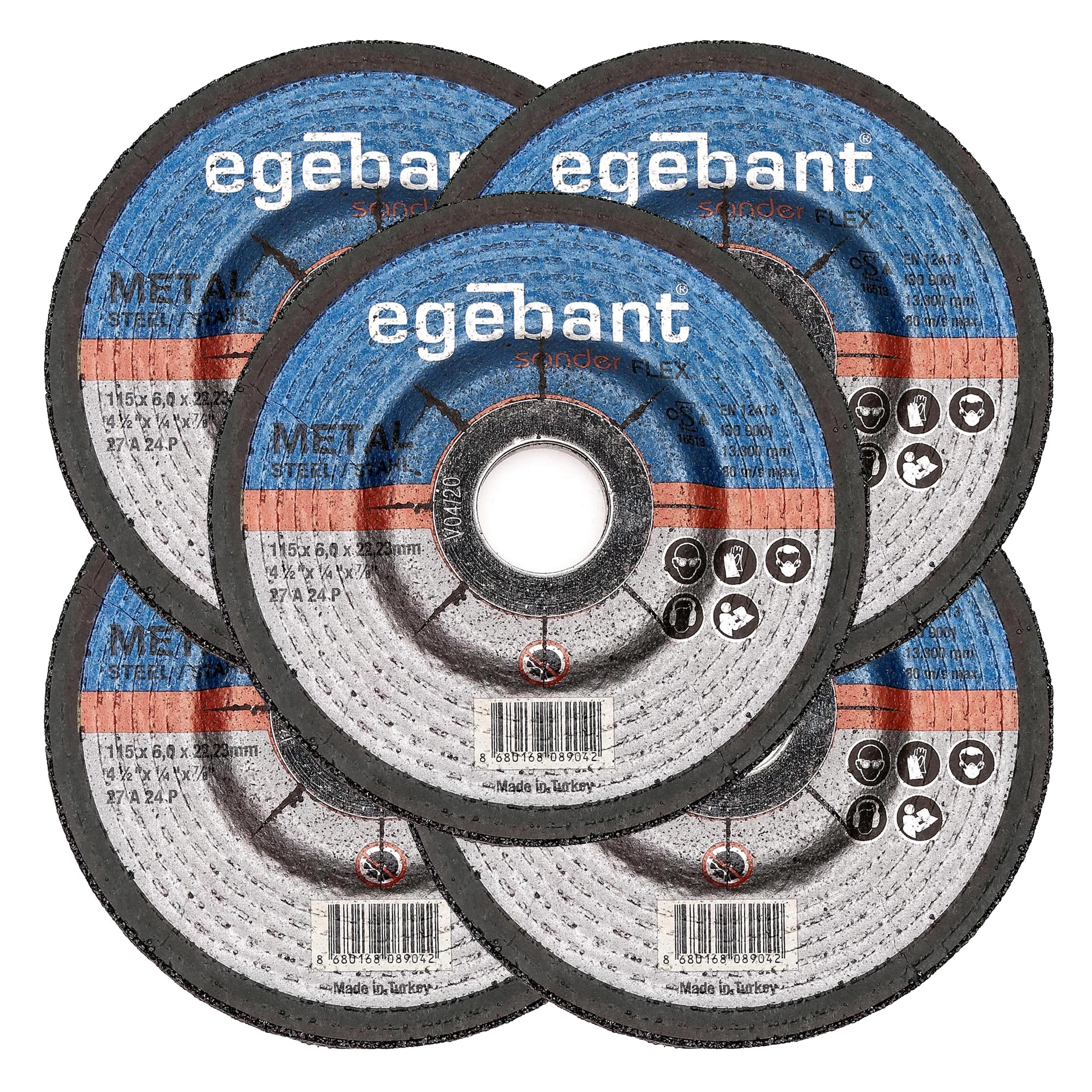 صفحه ساب آهن اگبانت مدل ART-Eg-115x60-5 مجموعه 5 عددی