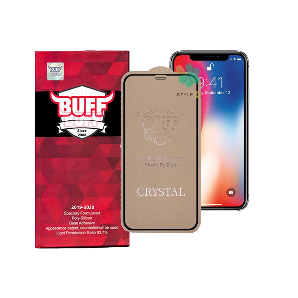 گلس برند بوف گوشی آیفون Apple iPhone X / XS مدل Crystal