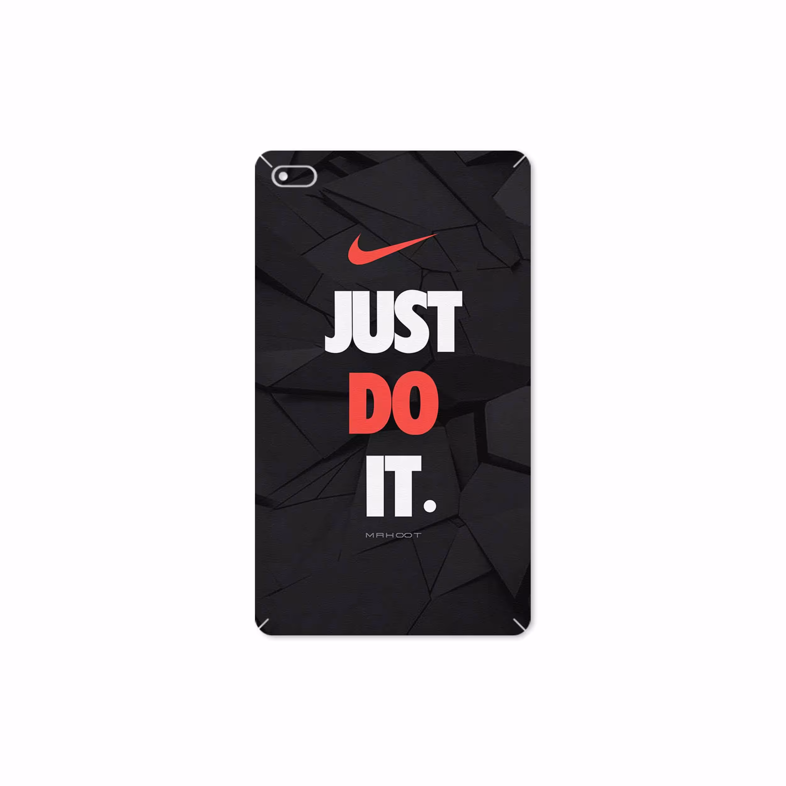 برچسب پوششی ماهوت مدل NIKE-Logo مناسب برای تبلت لنوو E7