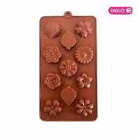 قالب سیلیکونی شکلات گل میکس مارکو