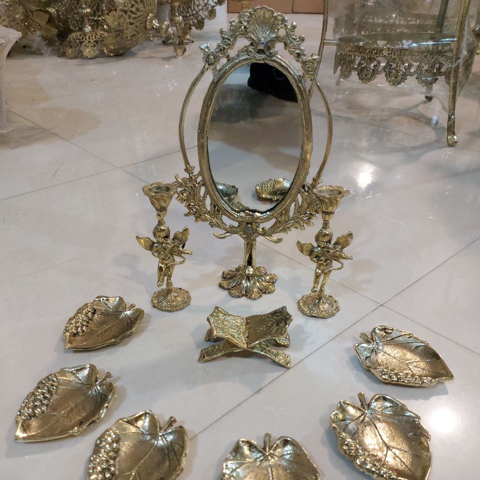 هفت سین برگی برنزی                  