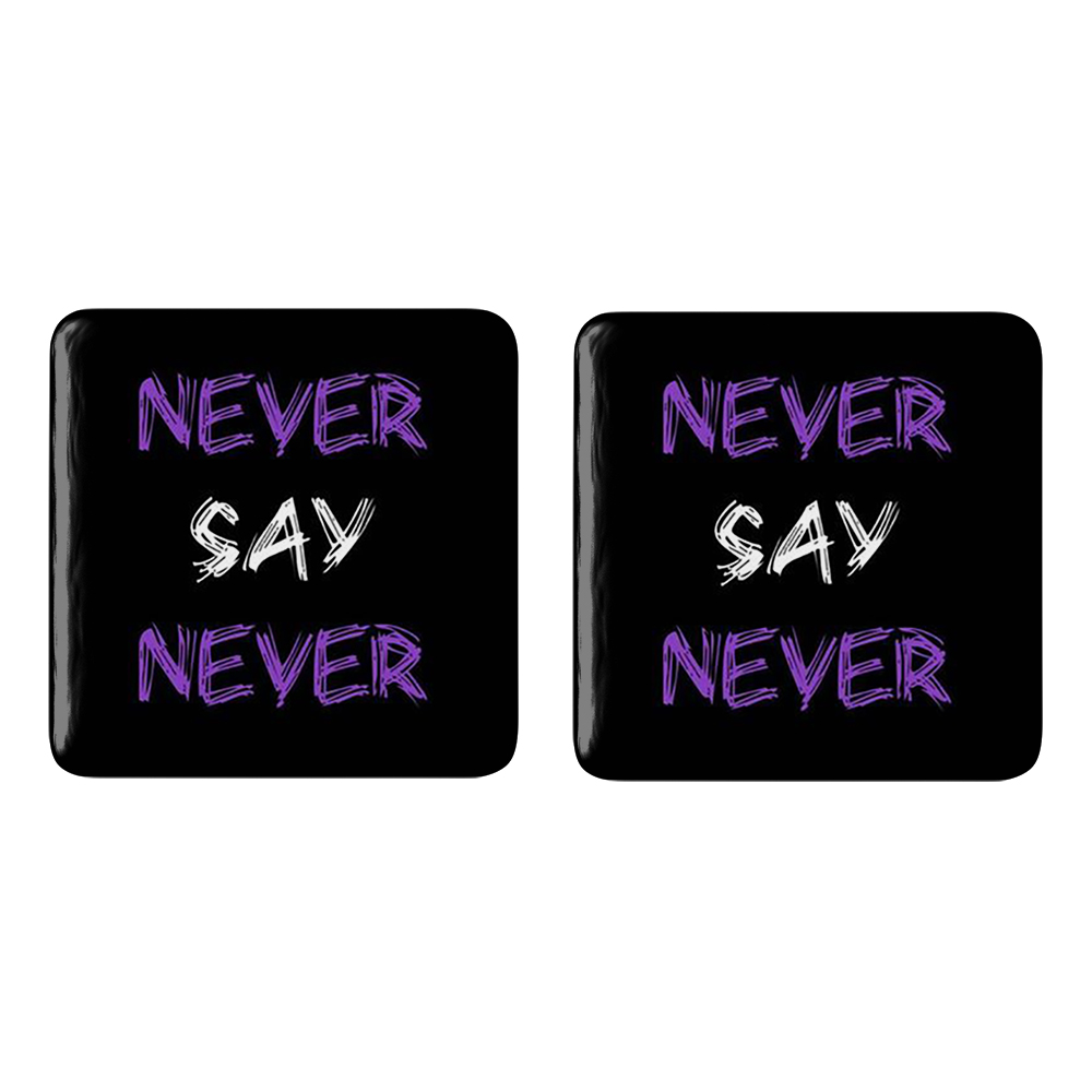 پیکسل خندالو مدل Never Say Never کد 2731 به همراه مگنت