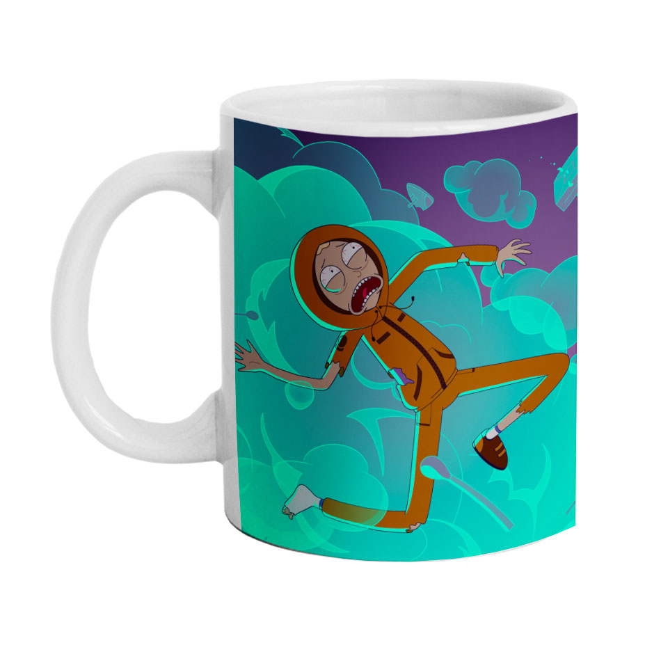 ماگ دارلی طرح ریک و مورتی مدل M1380