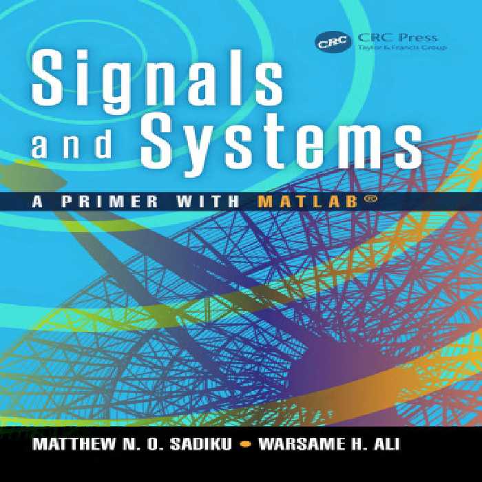 خرید و دانلود نسخه کامل کتاب Signals and Systems A Primer with MATLAB