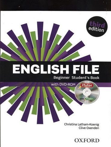 English File Beginner 3rd SB WB DVD انگلیش فایل بیگینر ویرایش 3